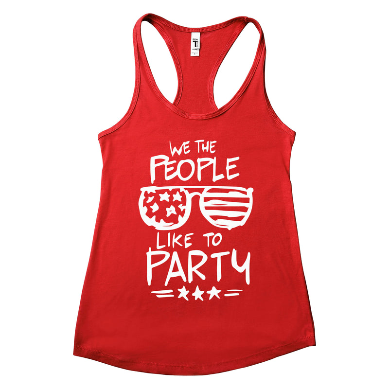 We the People Like to Party Tank Top