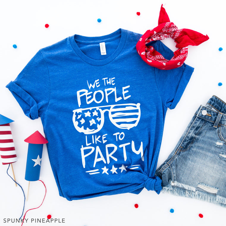 We the People Like to Party Premium Unisex T-Shirt