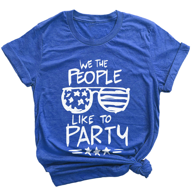 We the People Like to Party Premium Unisex T-Shirt