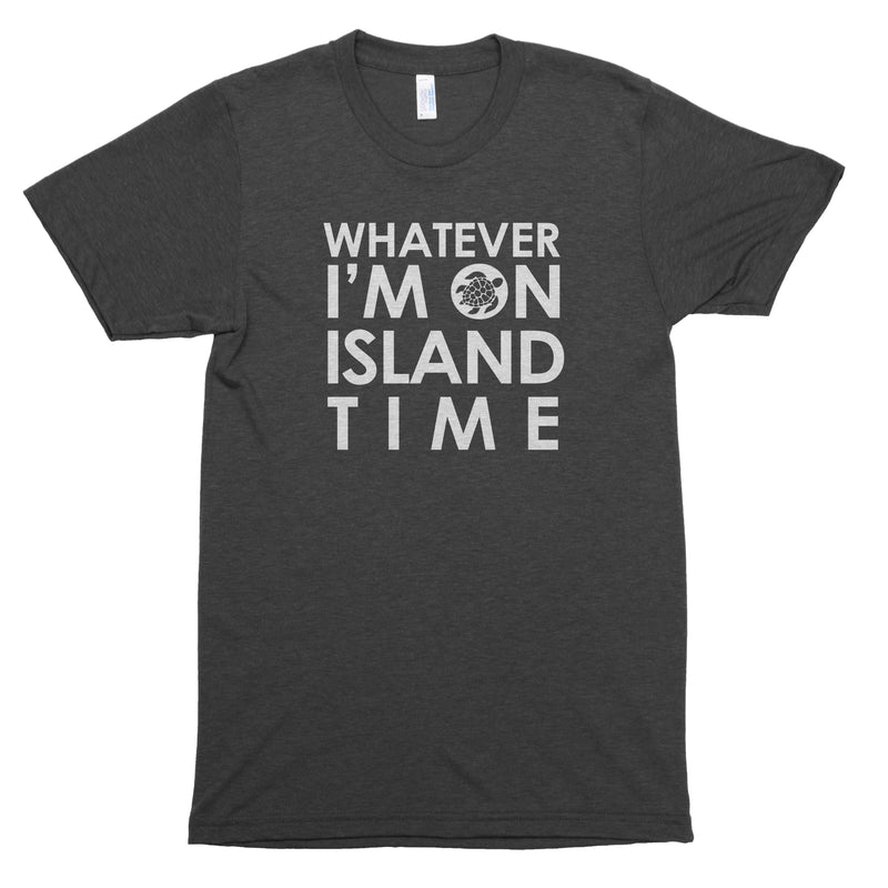 Whatever I'm on Island Time (Turtle) Premium Unisex T-Shirt