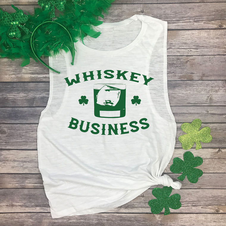 Whiskey Business Muscle Tee