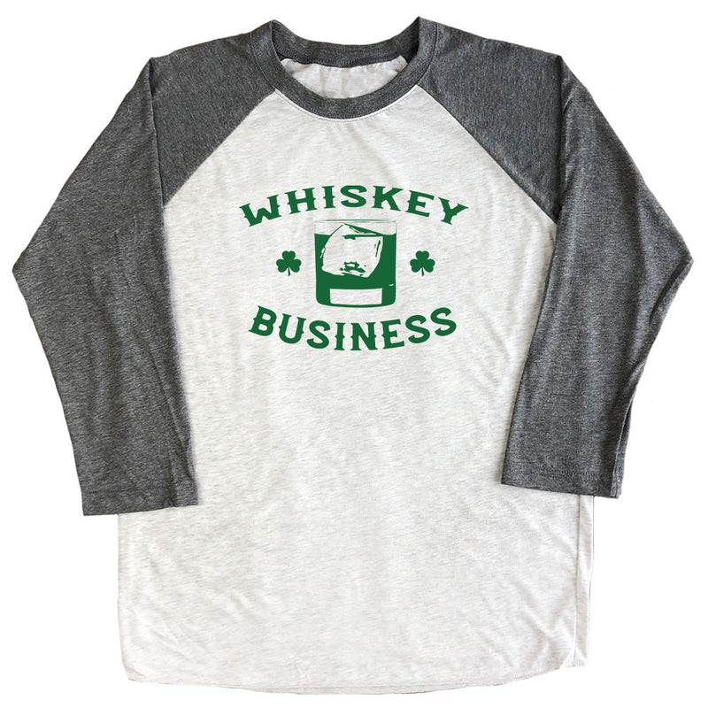 Whiskey Business Raglan Tee