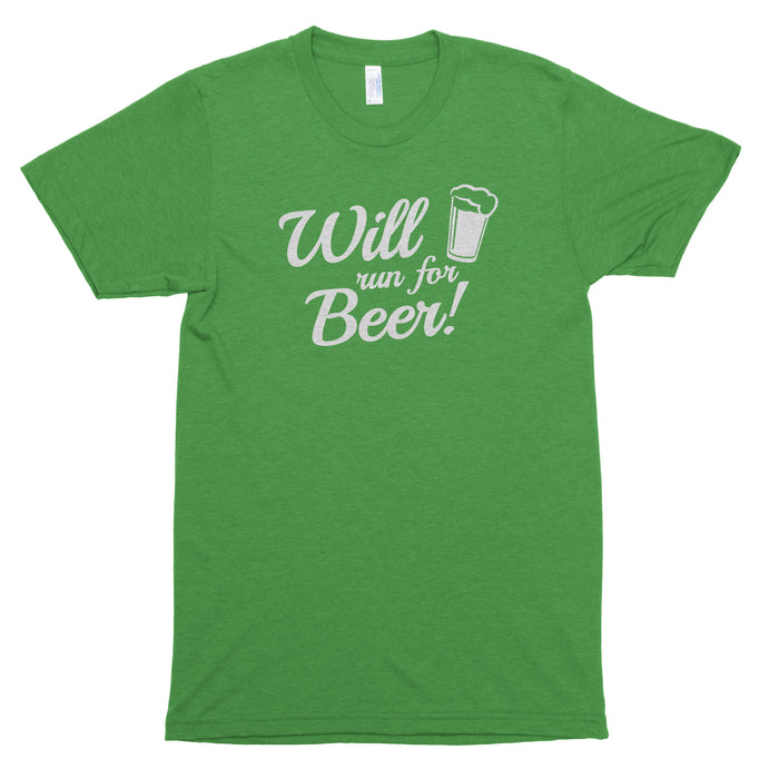 Will Run for Beer Premium Unisex T-Shirt