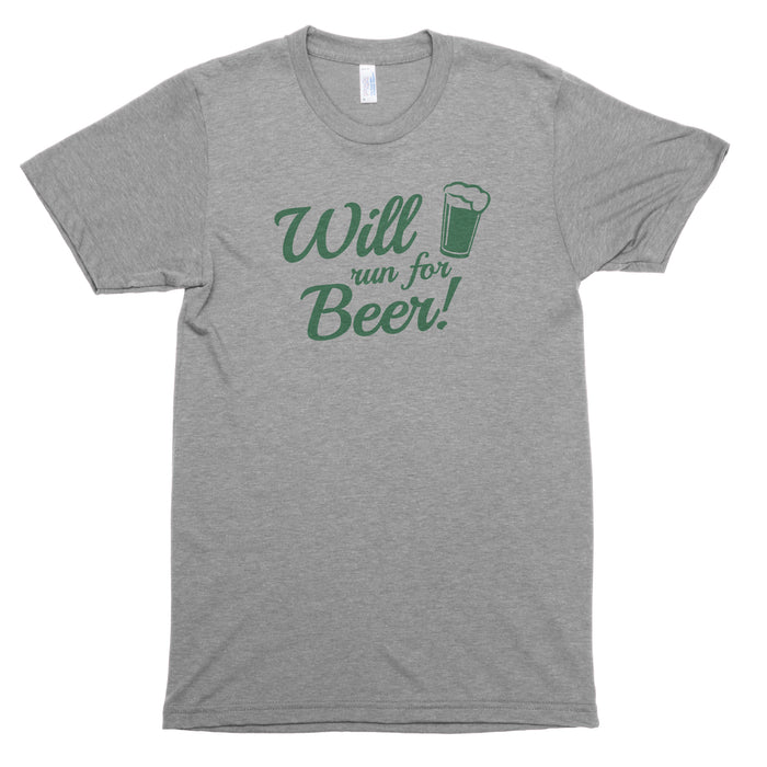 Will Run for Beer Premium Unisex T-Shirt