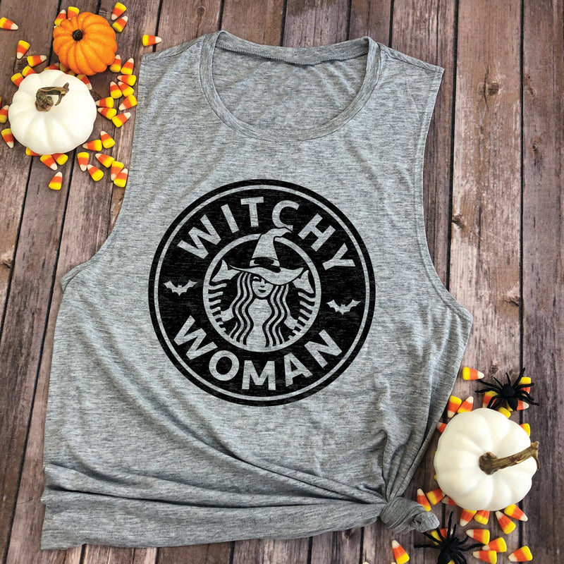 Witchy Woman Muscle Tee