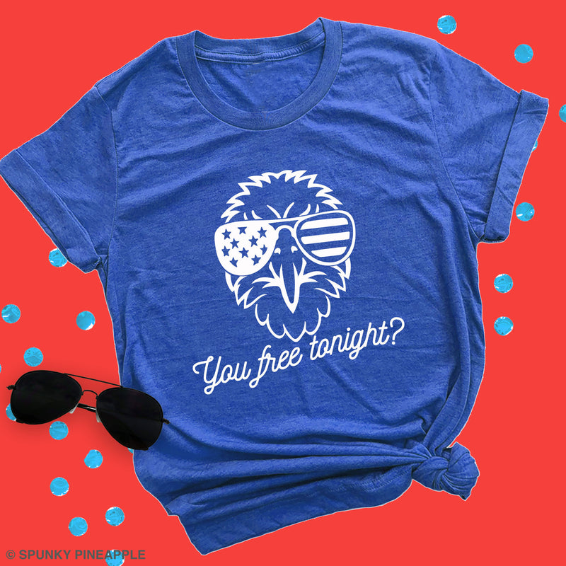 You Free Tonight? (Eagle) Premium Unisex T-Shirt