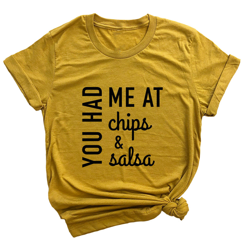 You Had Me at Chips & Salsa Premium Unisex T-Shirt