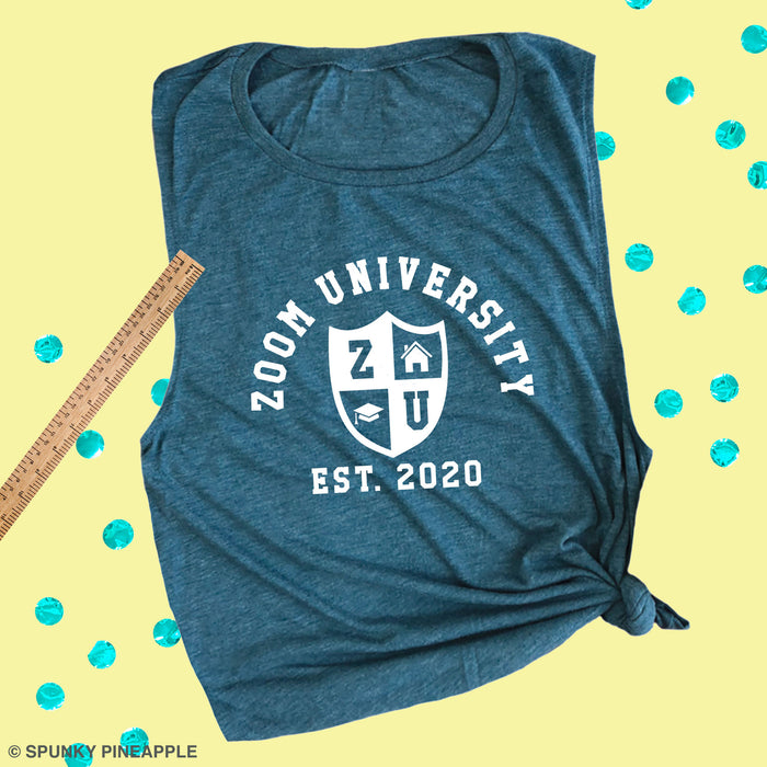 Zoom University Muscle Tee