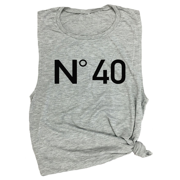 No 40 Muscle Tee