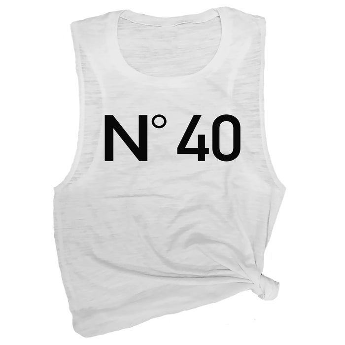No 40 Muscle Tee